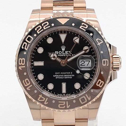 Pre-Owned Rolex GMT Master II 126715CHNR Oyster Bracelet