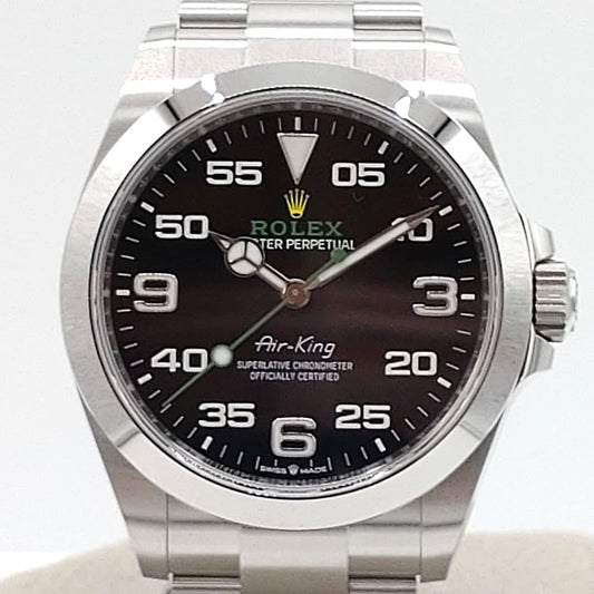 Pre-Owned Rolex Air King 126900 Black