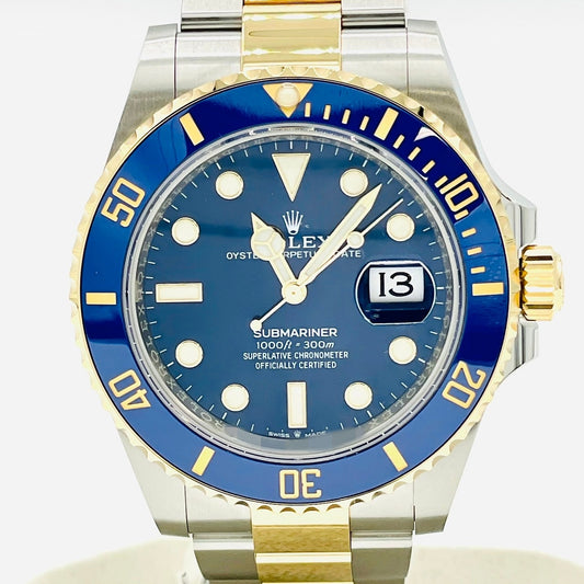 Pre-Owned Rolex Submariner Date 126613LB Oyster Bracelet Royal Blue