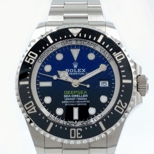 Pre-Owned Rolex Sea Dweller 136660 Oyster Bracelet D Blue