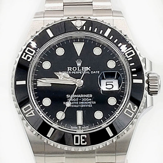 Pre-Owned Rolex Submariner Date 126610LN Black