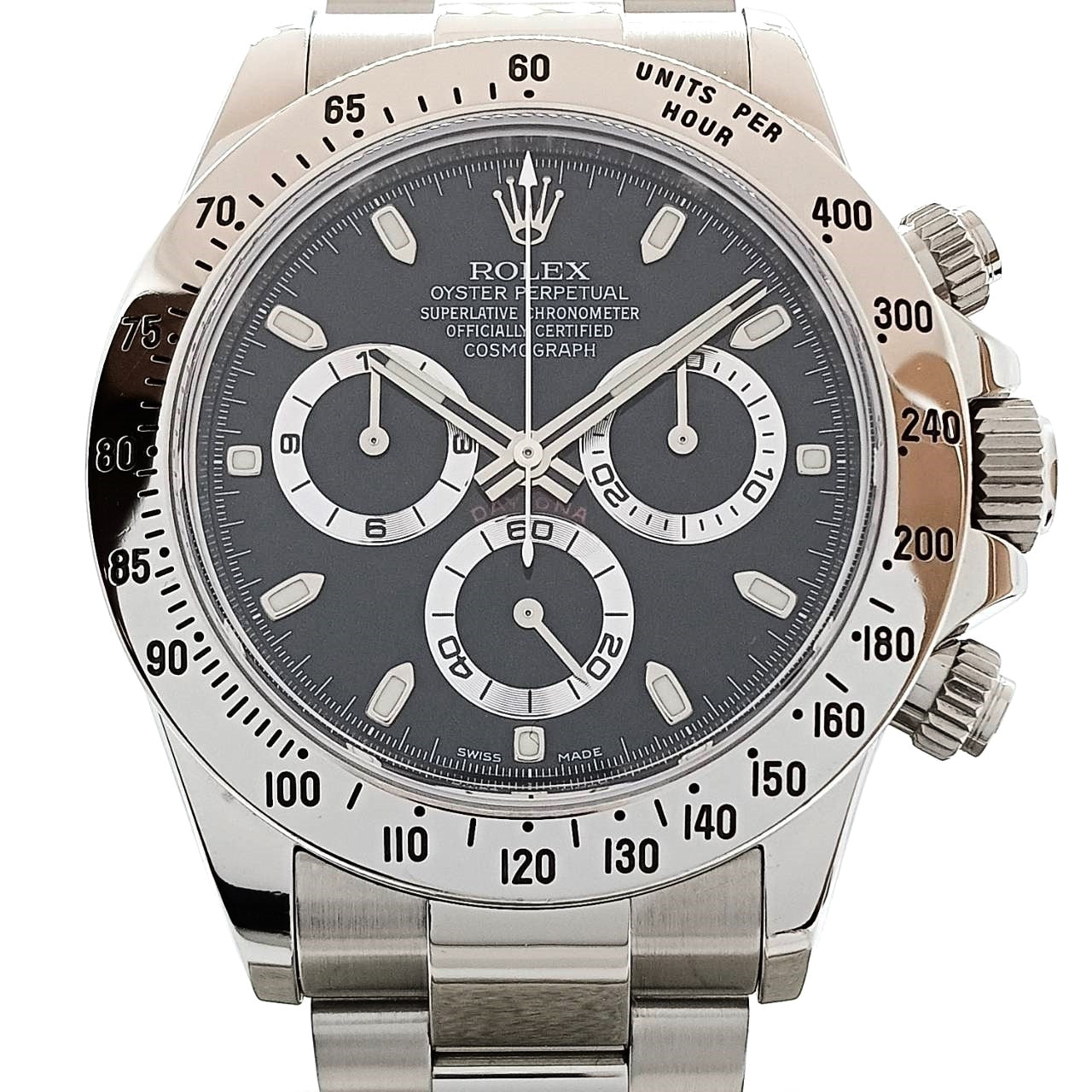 プレオウンド ロレックスコスモグラフ デイトナ 116520 ブラック 40mm