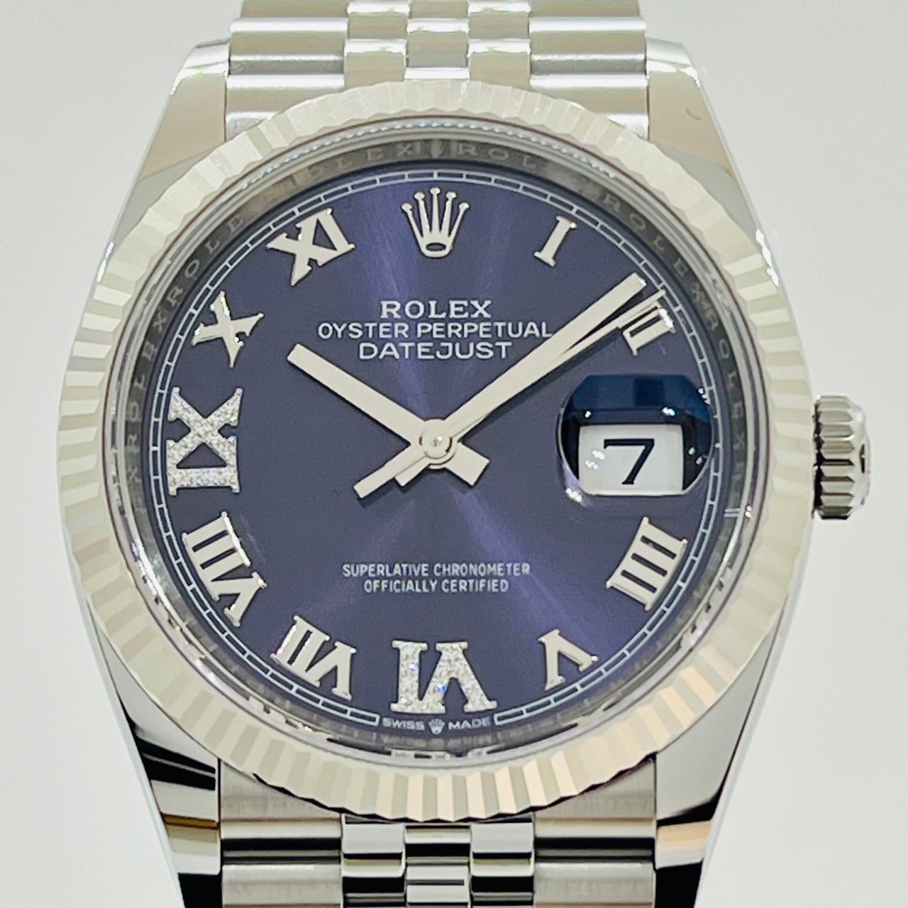 プレオウンド ロレックス デイトジャスト 126234 オーベルジーヌローマン ジュビリーブレス 36mm