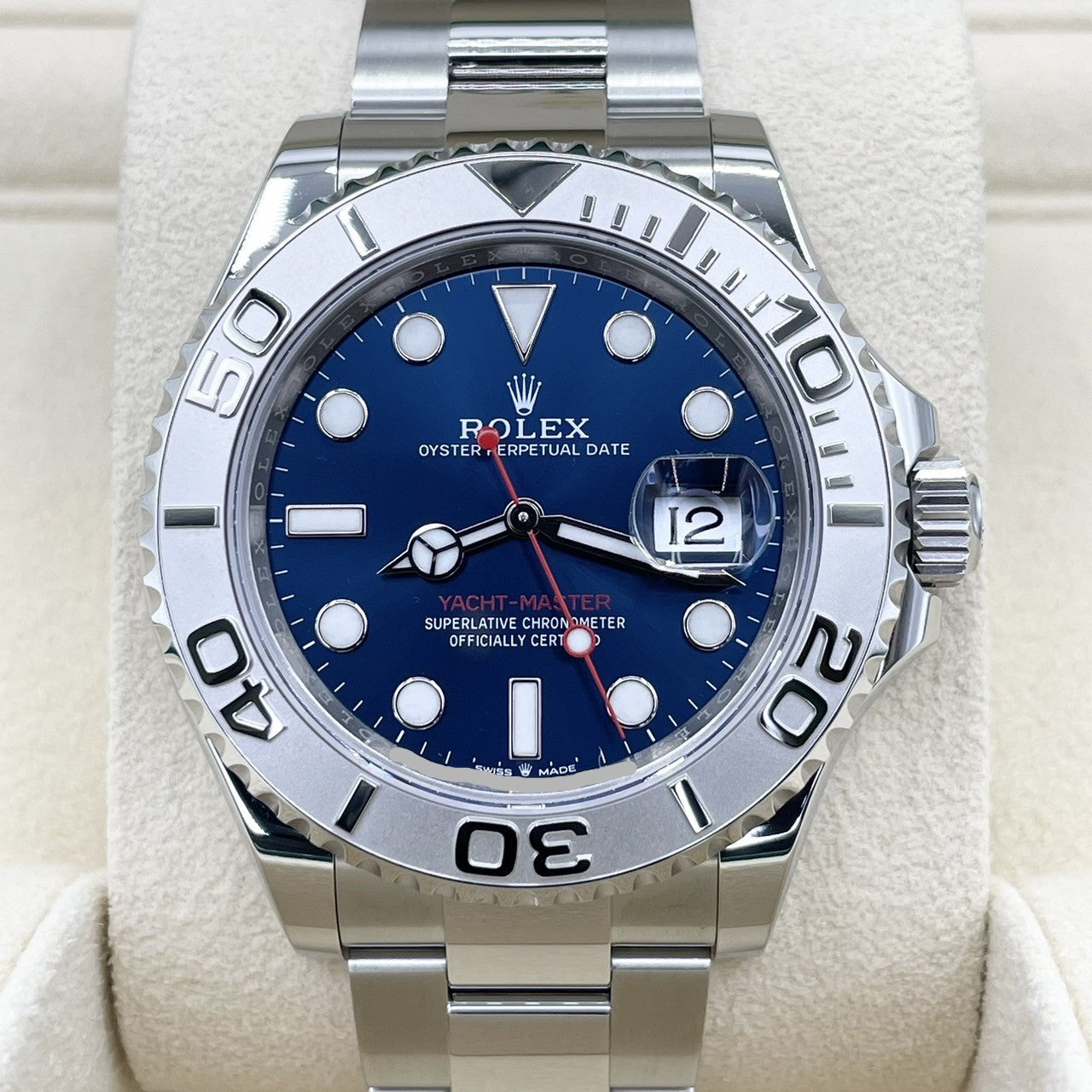 劳力士 Yacht-Master 126622 蚝式手链 蓝色 40 毫米