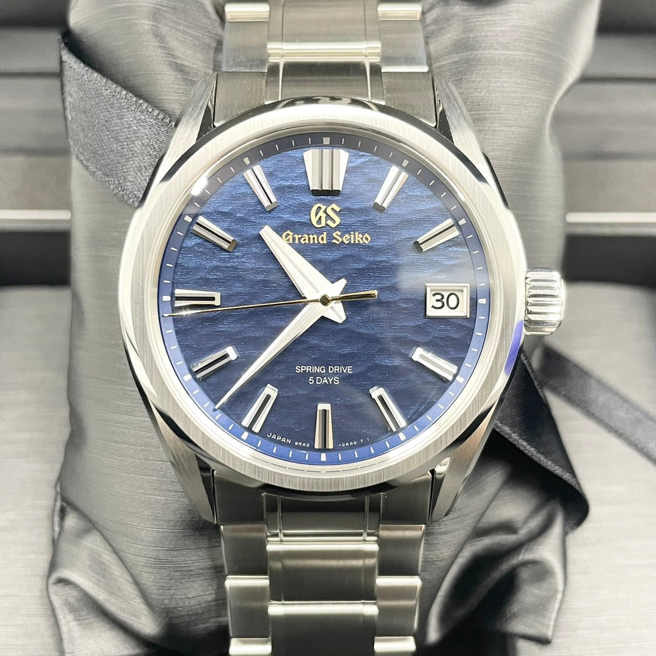 グランドセイコー エボリューション9 スプリングドライブ SLGA007 ブルー 40mm