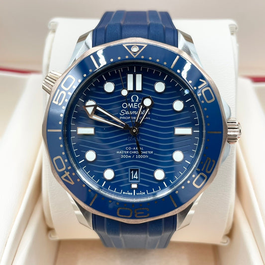 Pre-Owned Omega Seamaster 210.22.42.20.03.002 Blue 42mm