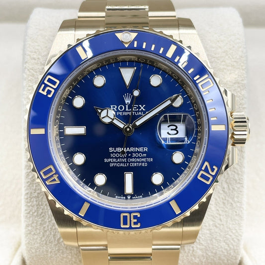 Pre-Owned Rolex Submariner Date 126618LB Blue 41mm