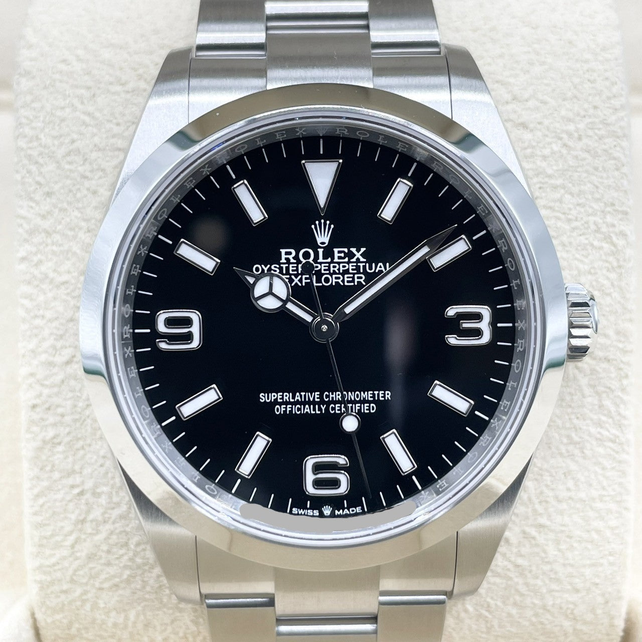 プレオウンド ロレックス エクスプローラーI 124270 ブラック 36mm