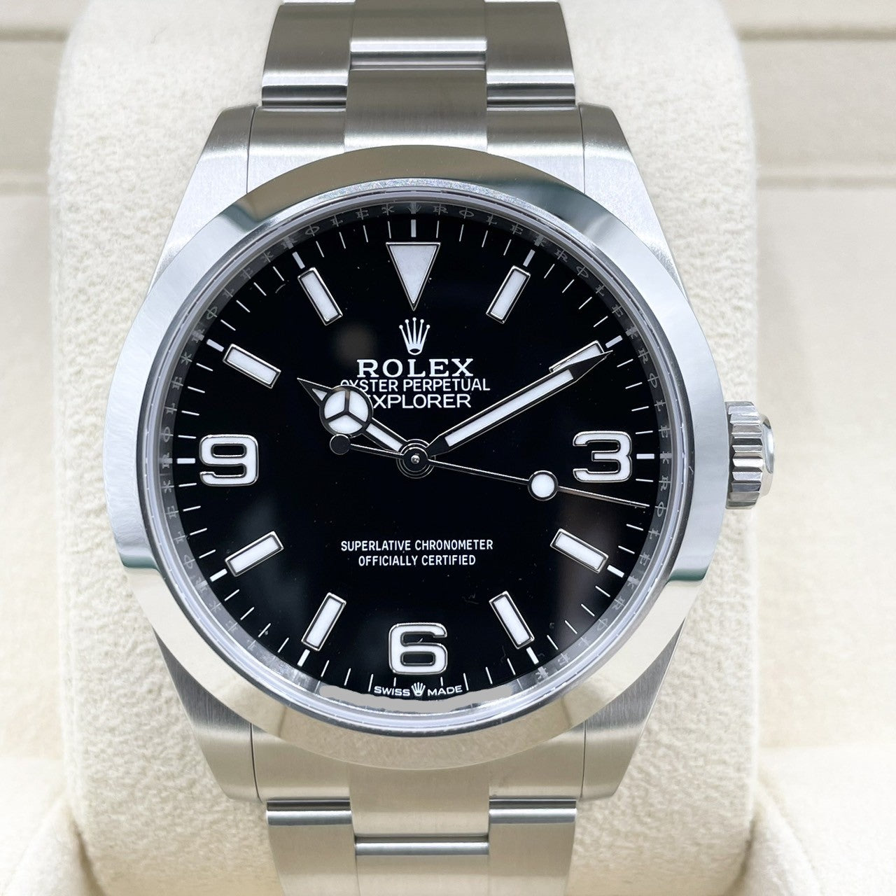 롤렉스 탐색기 224270 블랙 40mm