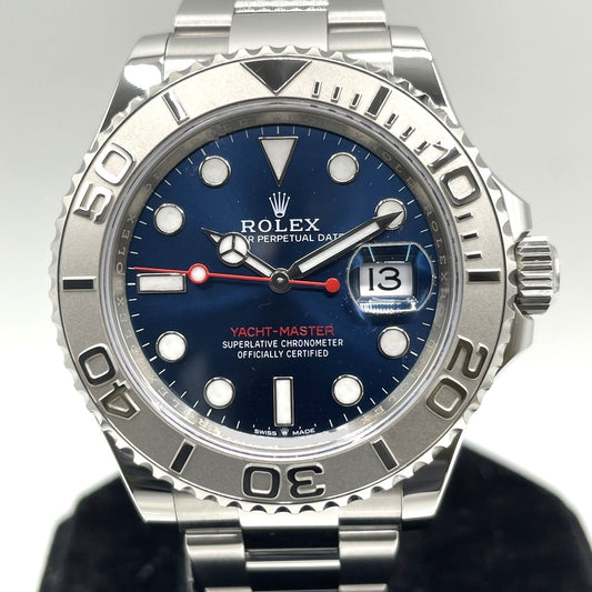 Pre-Owned Rolex Yachtmaster 126622 Oyster Bracelet Blue 40mm