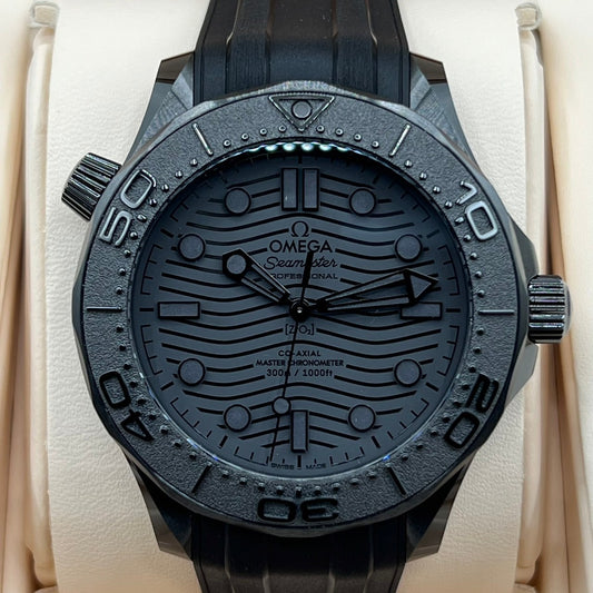 Pre-Owned Omega Seamaster 210.92.44.20.01.003 DIVER 300M Black 43.5mm