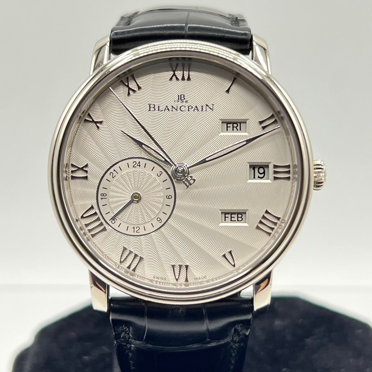 ★최종 가격★Blancpain Villerais 6670 1542 55b Silver 40mm