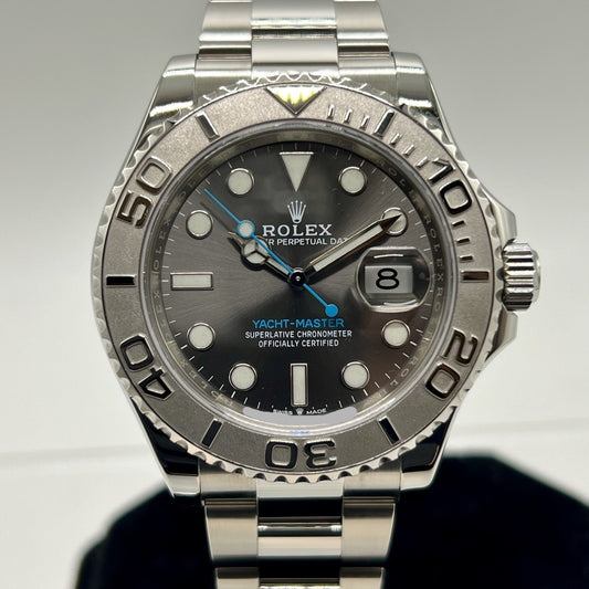 Pre-Owned Rolex Yachtmaster 126622 Oyster Bracelet Dark Rodium 40mm