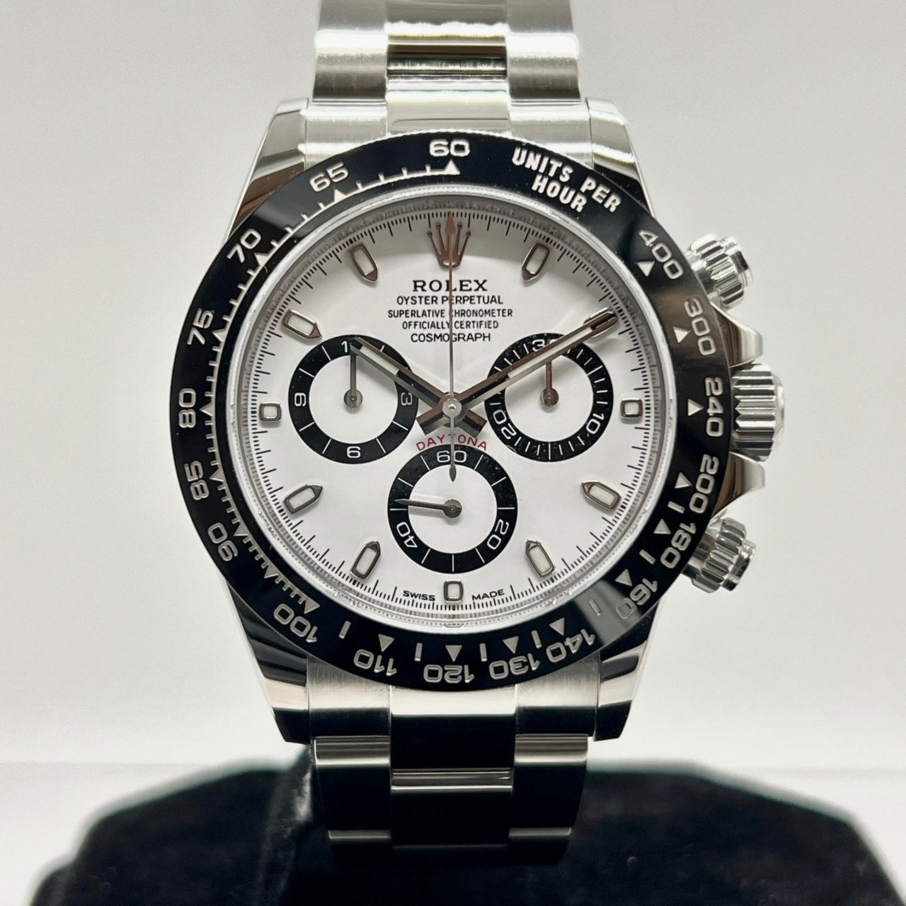 プレオウンド ロレックス デイトナ 116500LN ホワイト オイスターブレス 40mm