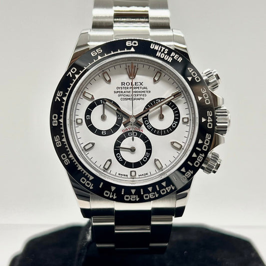 Pre-Owned Rolex Daytona 116500LN White Oyster Bracelet 40mm