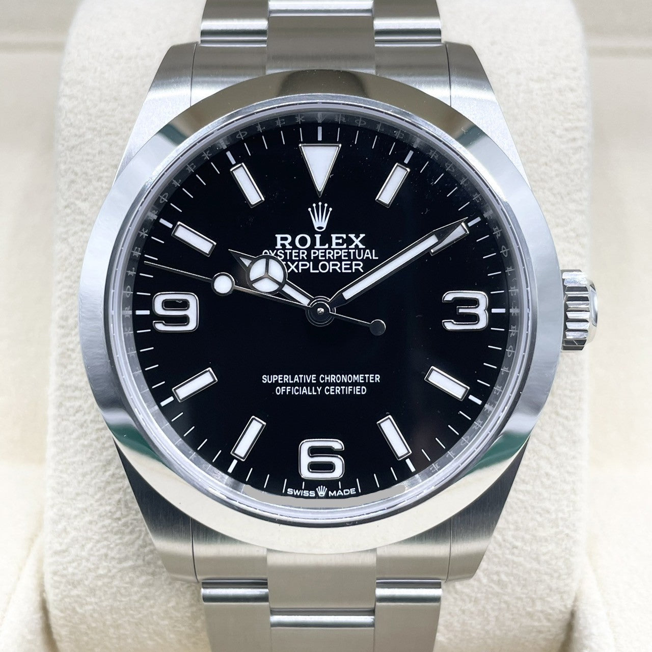 롤렉스 탐색기 224270 블랙 40mm