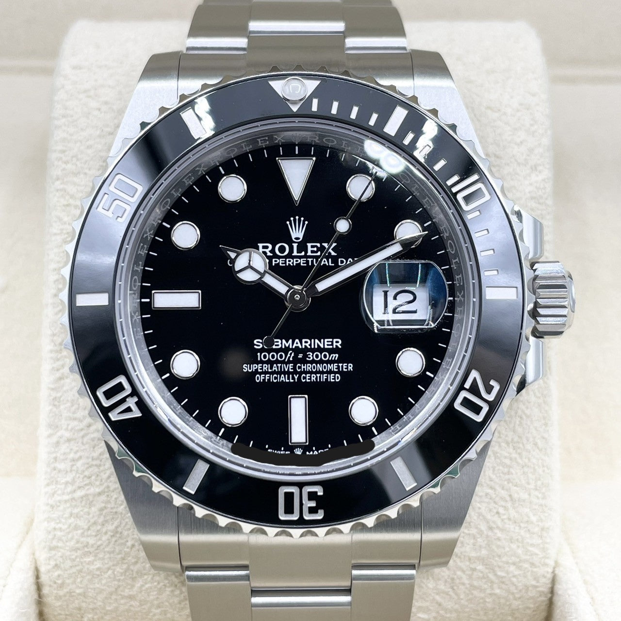 プレオウンド ロレックス サブマリーナ デイト 126610LN ブラック 41mm