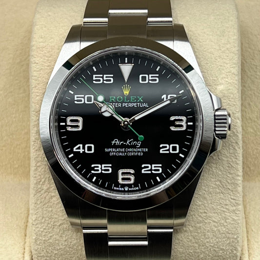 Pre-Owned [Payment in December 2023! 】Rolex Air King 126900 Black 40mm