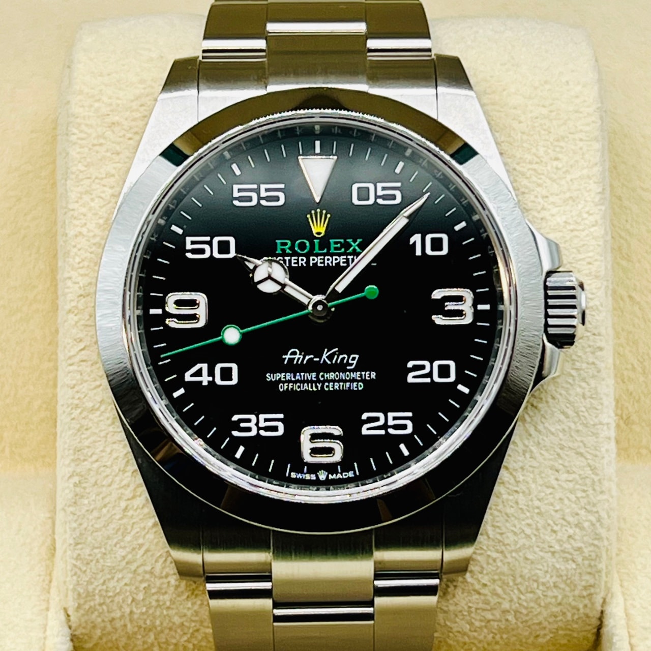プレオウンド ロレックス エアキング 126900 ブラック 40mm