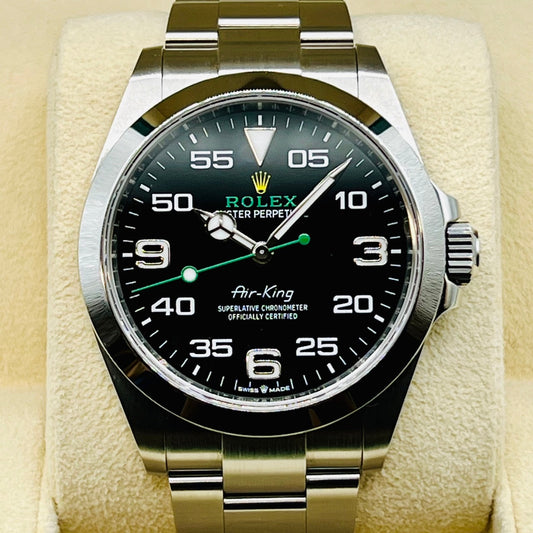 Pre-Owned Rolex Air King 126900 Black 40mm