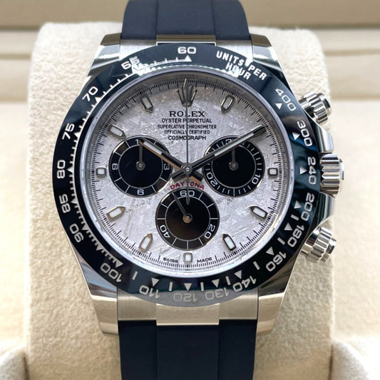 Pre-Owned Rolex Daytona 116519LN Meteorite 40mm White Gold