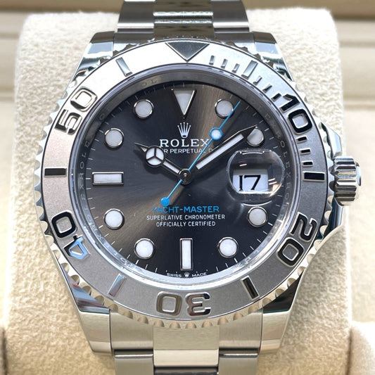 Pre-Owned Rolex Yachtmaster 126622 Oyster Bracelet Dark Rodium 40mm