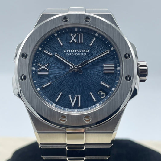 Pre-Owned Chopard Alpine Eagle Large 298600-3001 Blue 41mm
