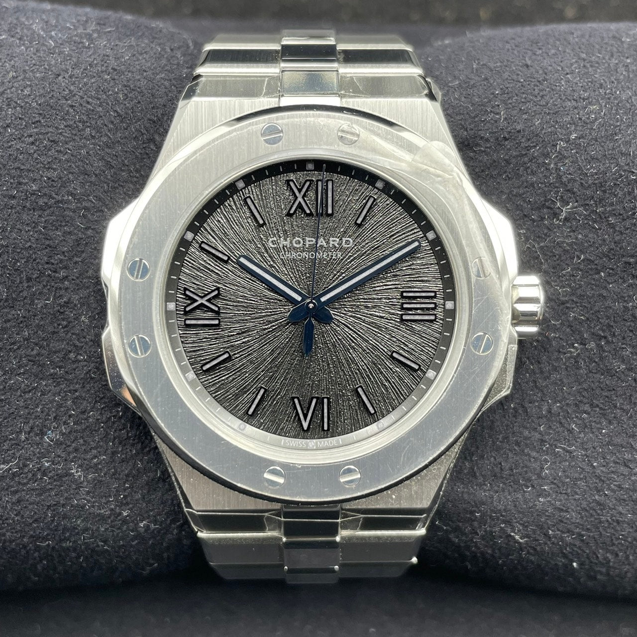 プレオウンド 【日本100本限定】ショパール アルパインイーグル ラージ 298600-3021 SHIKKOKU 41mm