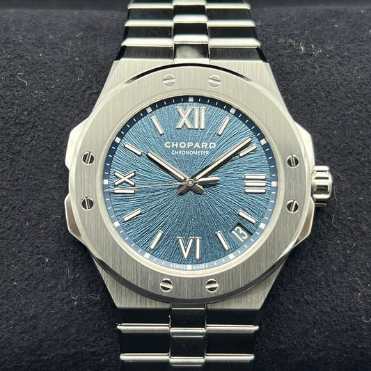 Pre-Owned Chopard Alpine Eagle Large 298600-3001 Blue 41mm