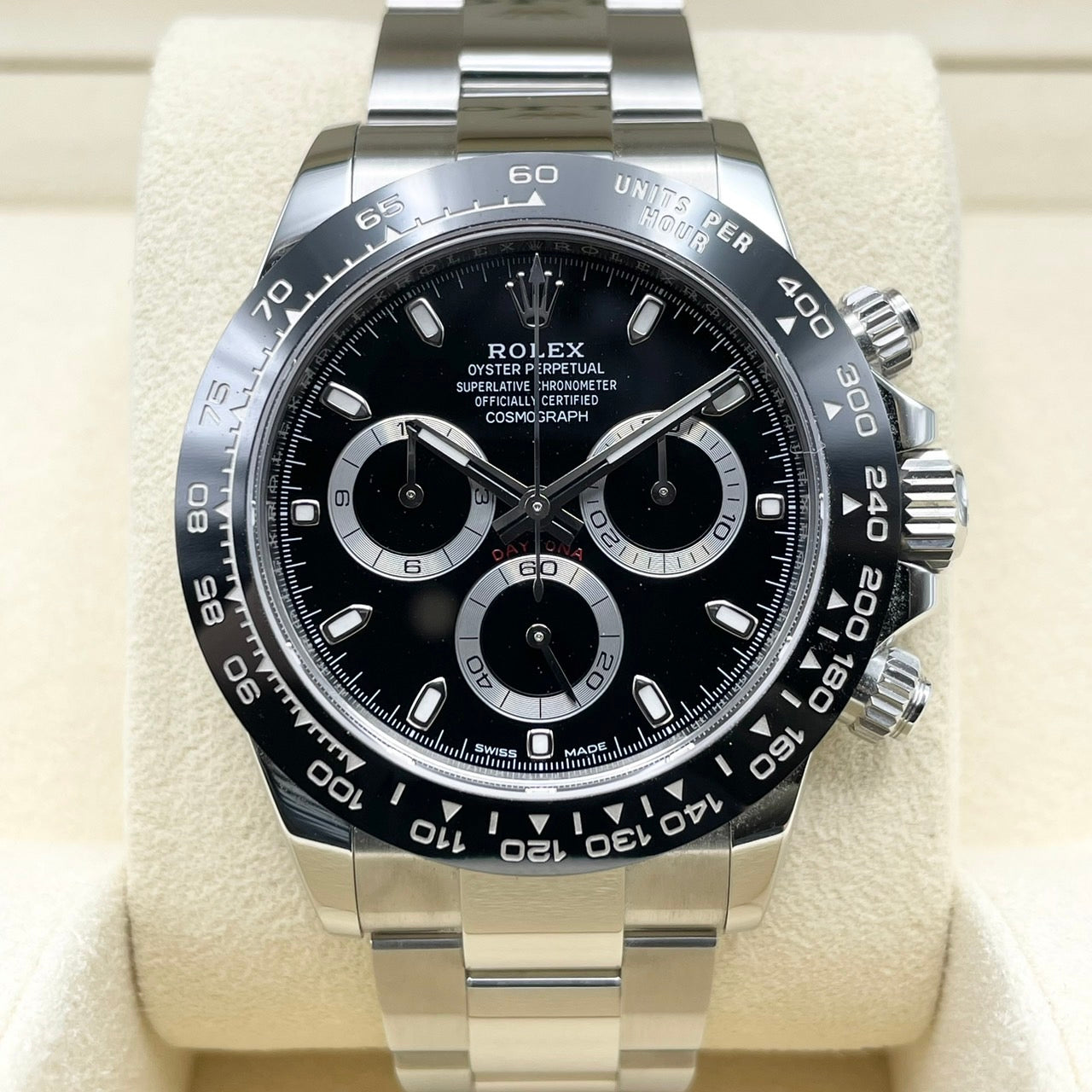 プレオウンド ロレックス デイトナ 116500LN オイスターブレスレット ブラック 40mm