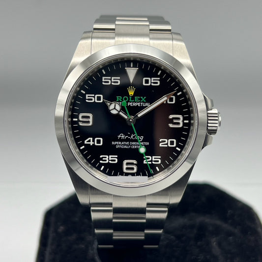 Pre-Owned Rolex Air King 126900 Black 40mm