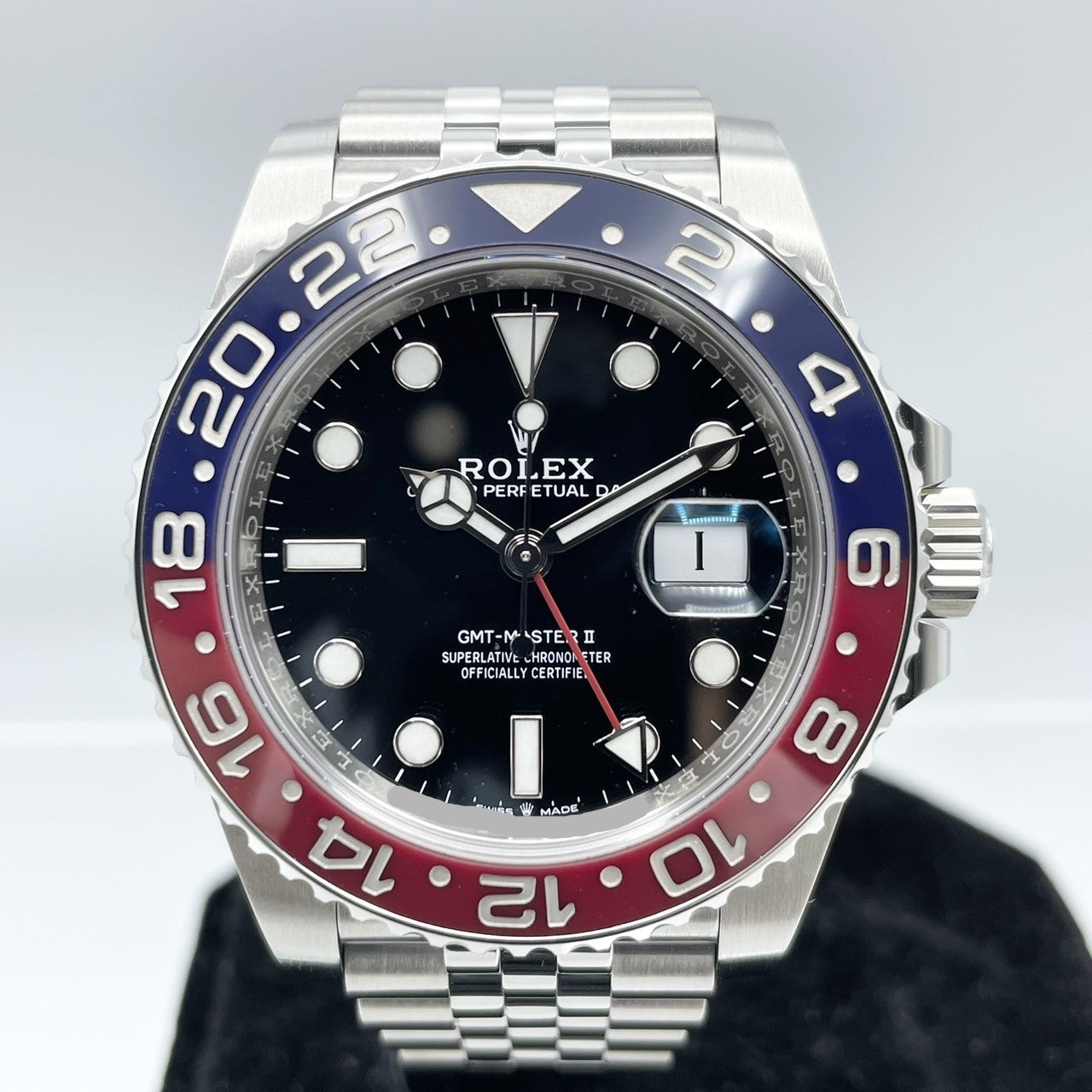 プレオウンド ロレックス GMTマスターII 126710BLRO ジュビリーブレスレット ブラック 40mm