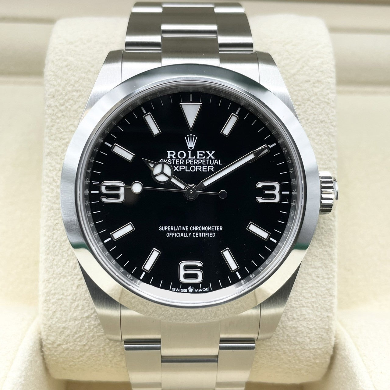 プレオウンド ロレックス エクスプローラー 224270 ブラック ステンレススチール 40mm