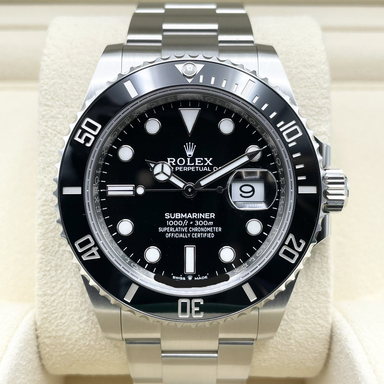 Pre-Owned Rolex Submariner Date 126610LN Black 41mm