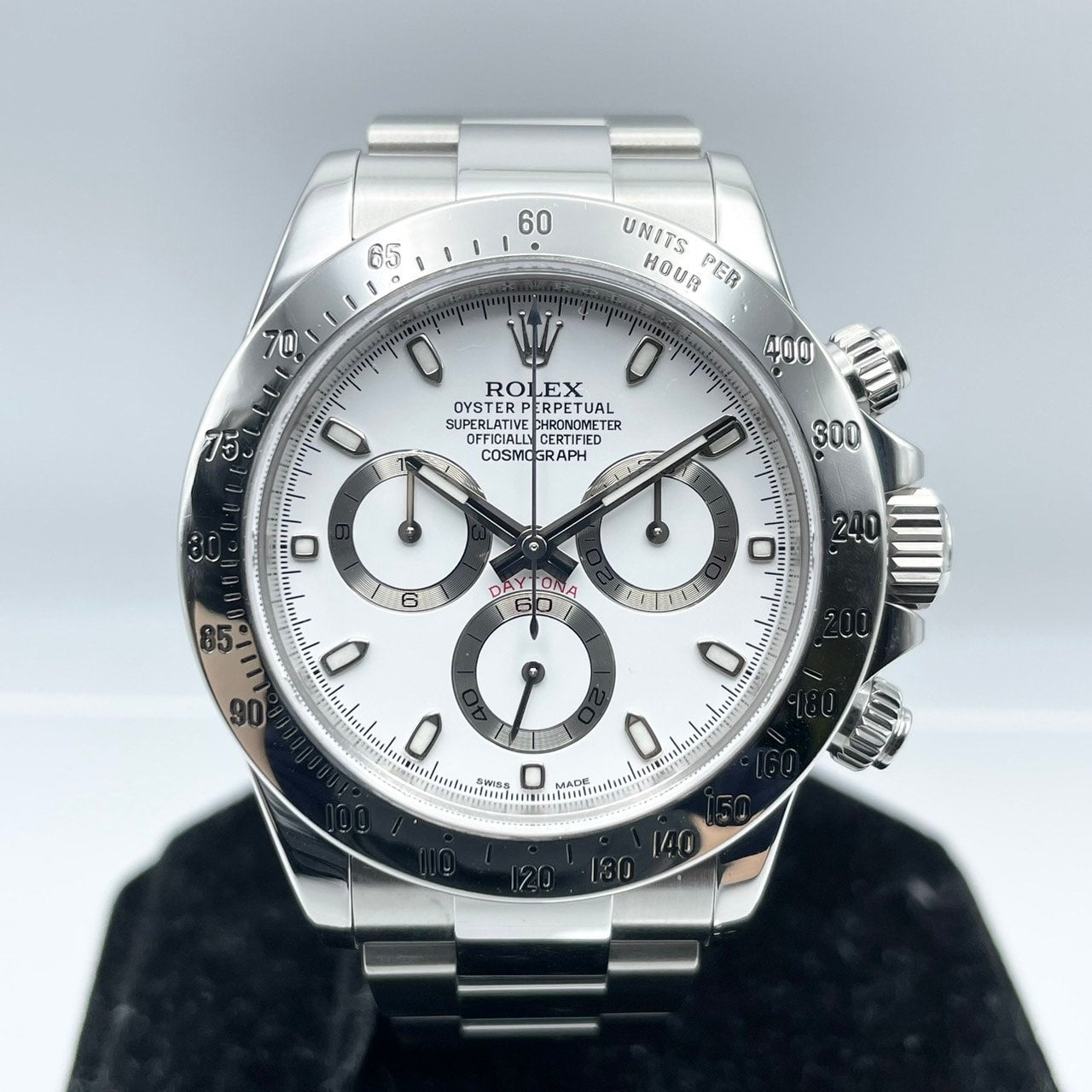 Pre-owned [Mirror buckle! 】Rolex Daytona 116520 White 40mm