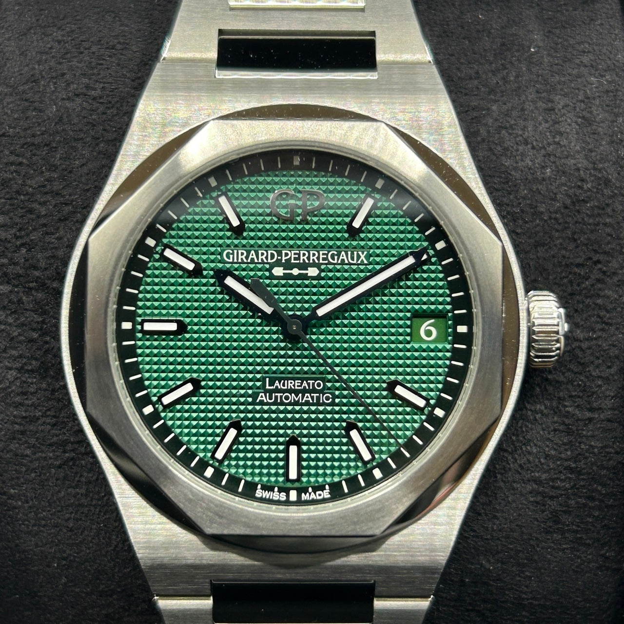 二手Girard Perregaux Lorraart Green 81010-11-3153-1cm 42mm