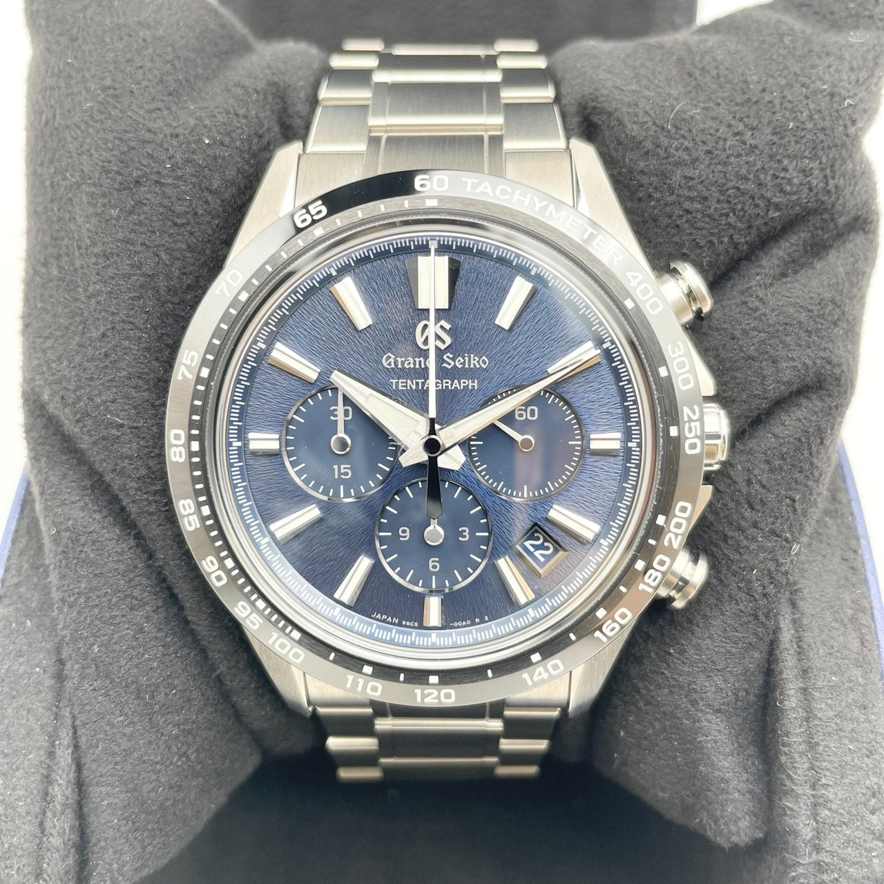 사전 소유 그랜드 세이코 진화 9 SLGC001 블루 43.2mm