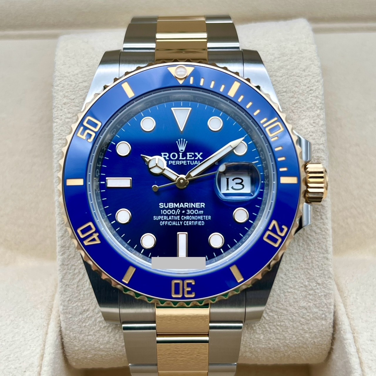 Rolex Submariner Date 126613LB Oyster Bracelet Royal Blue 41mm