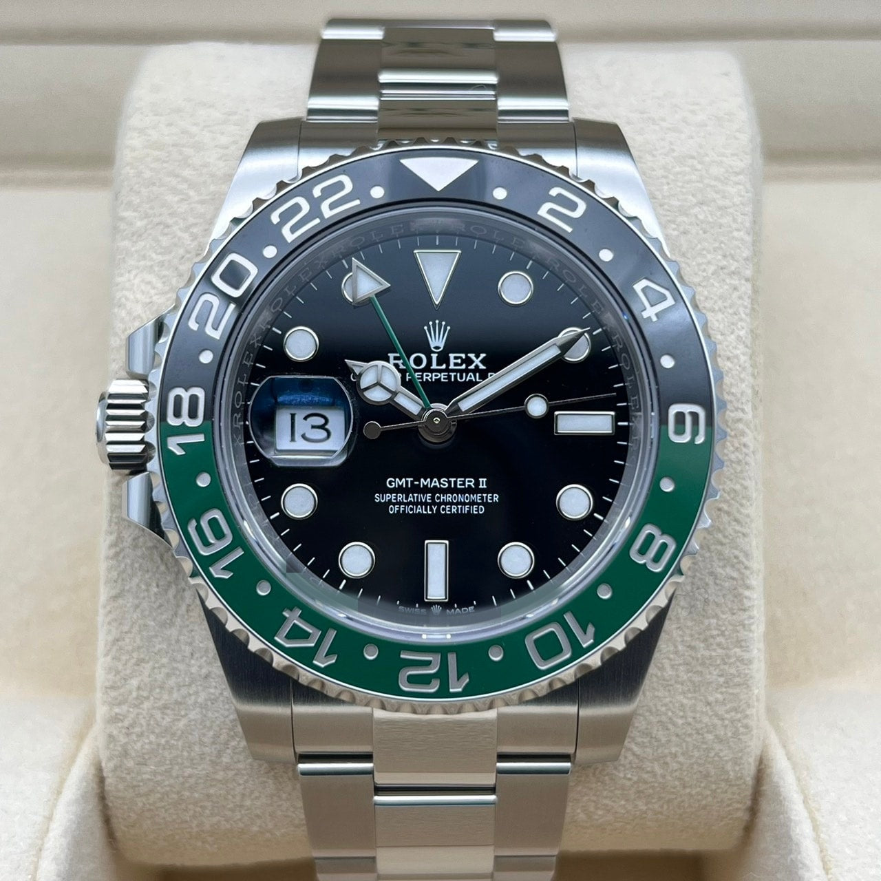 Pre-Owned Rolex GMT Master II 126720VTNR Oyster Bracelet 40mm