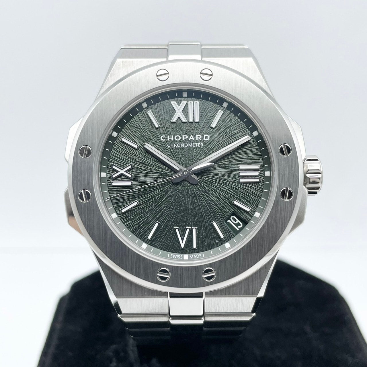[녹색 다이얼! CHOPARD ALPINE EAGLE 대형 298600-3014 그린 41mm