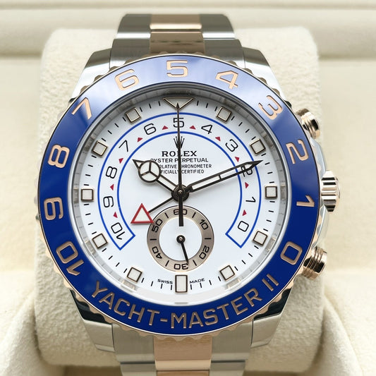 Pre-Owned [Discon model, new fee included! ! 】Rolex Yachtmaster II 116681 White 44mm