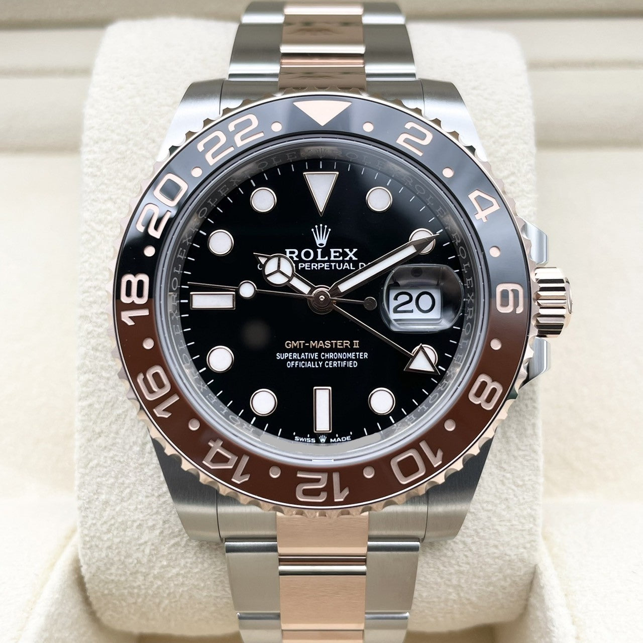 Pre-Owned Rolex GMT Master II 126711CHNR Black 40mm