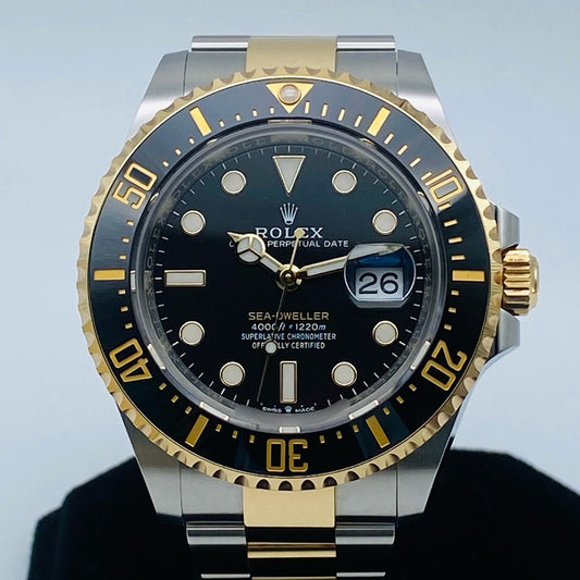 Pre-Owned Rolex Sea Dweller 126603 Black 43mm