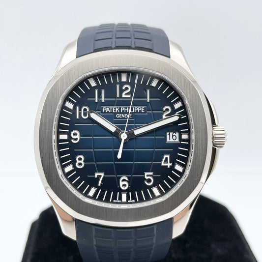 Pre-Owned Patek Philippe Aquanaut 5168G-001 Blue 42.2mm