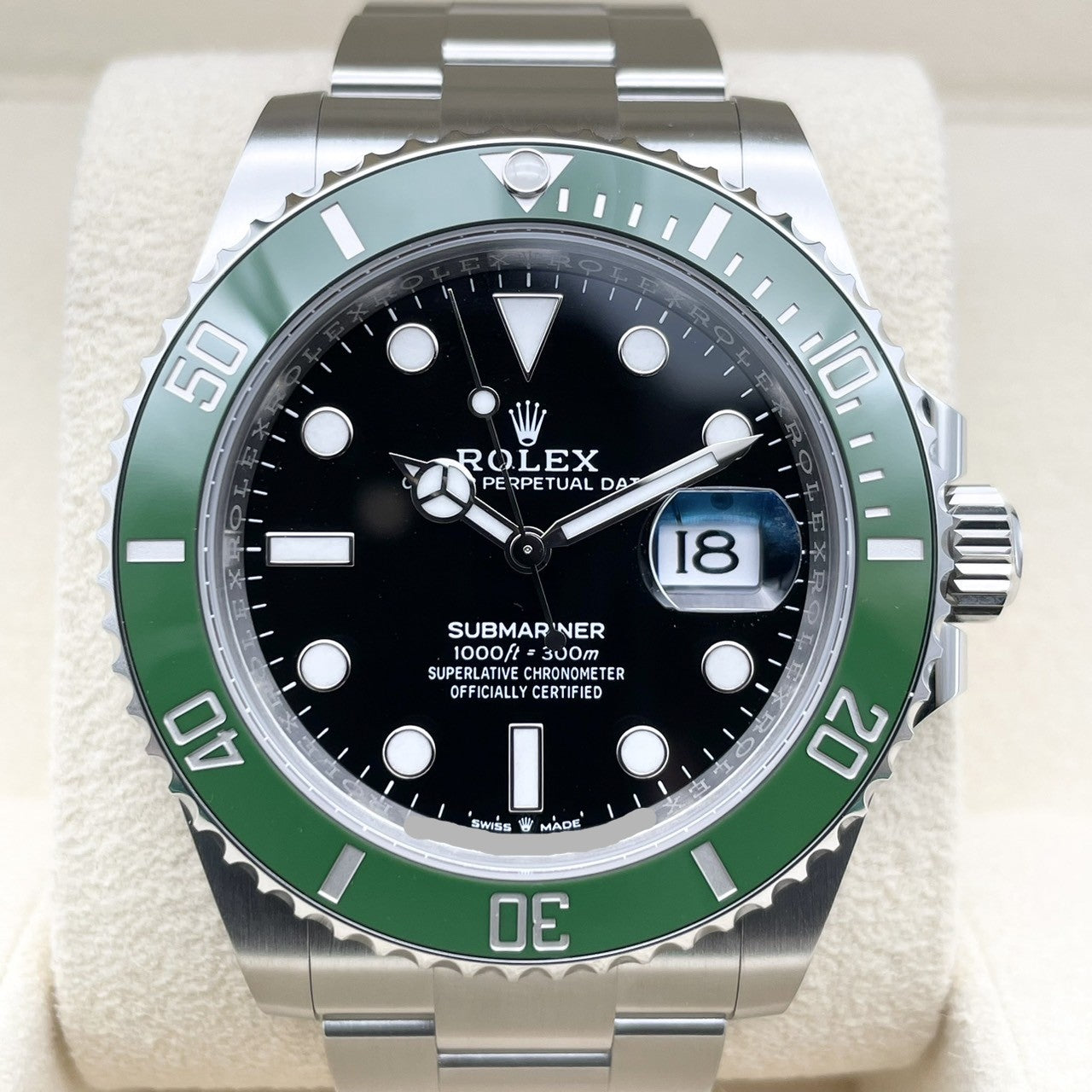 Pre-Owned Rolex Submariner Date 126610LV Black 41mm
