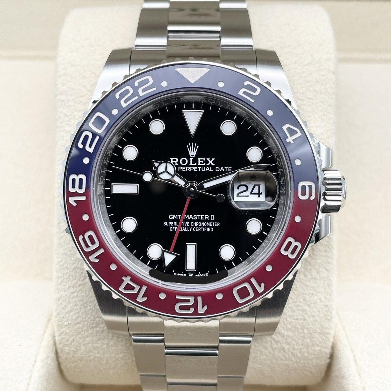 Rolex GMT Master II 126710BLRO Oyster Bracelet Black 40mm