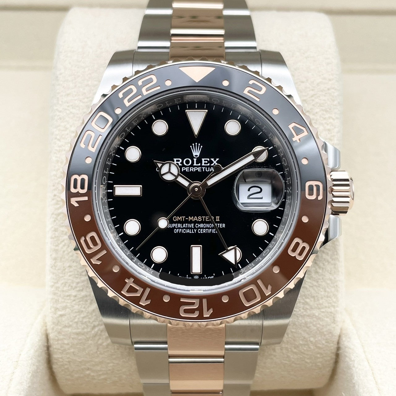 Pre-Owned Rolex GMT Master II 126711CHNR Black 40mm