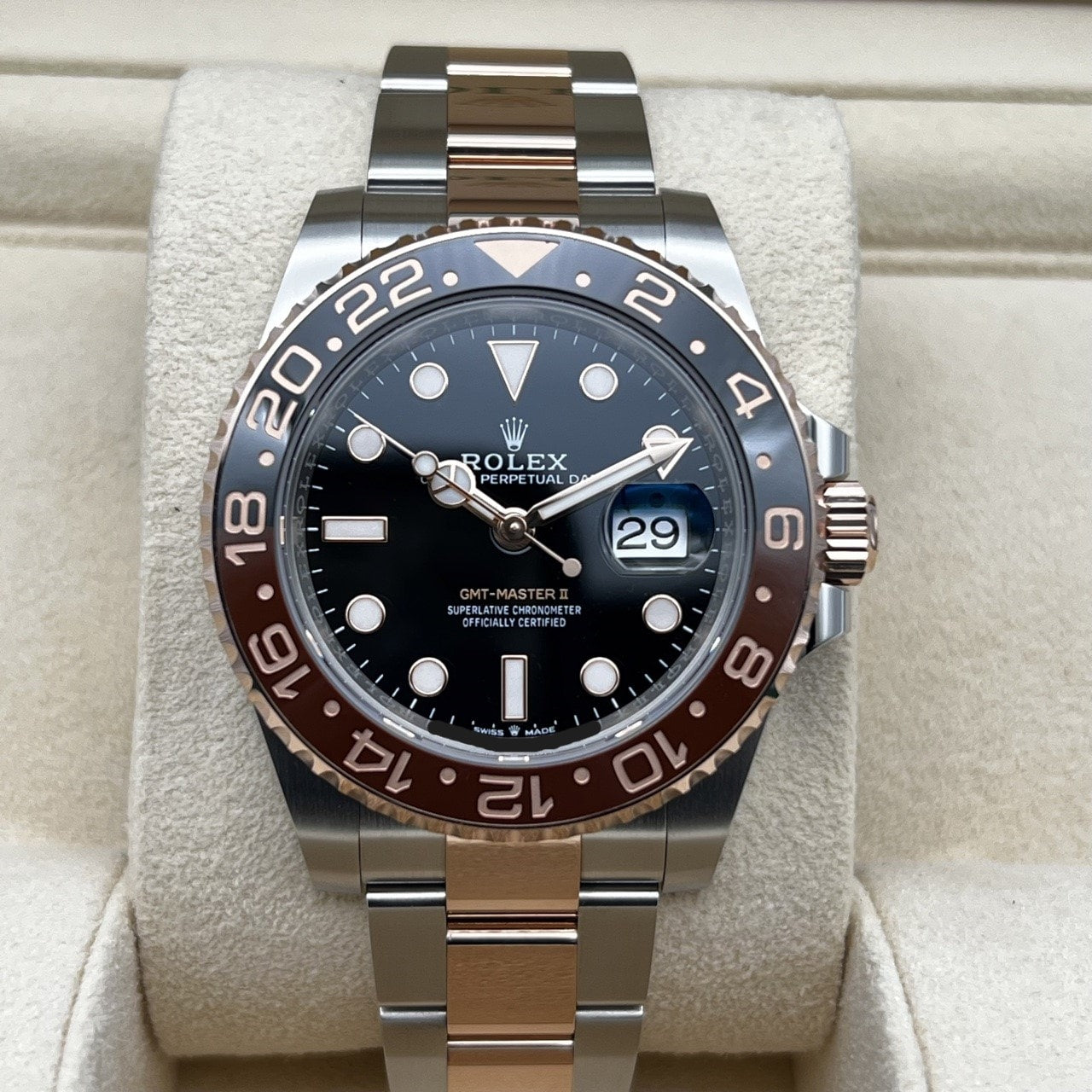 Pre-Owned Rolex GMT Master II 126711CHNR Black 40mm