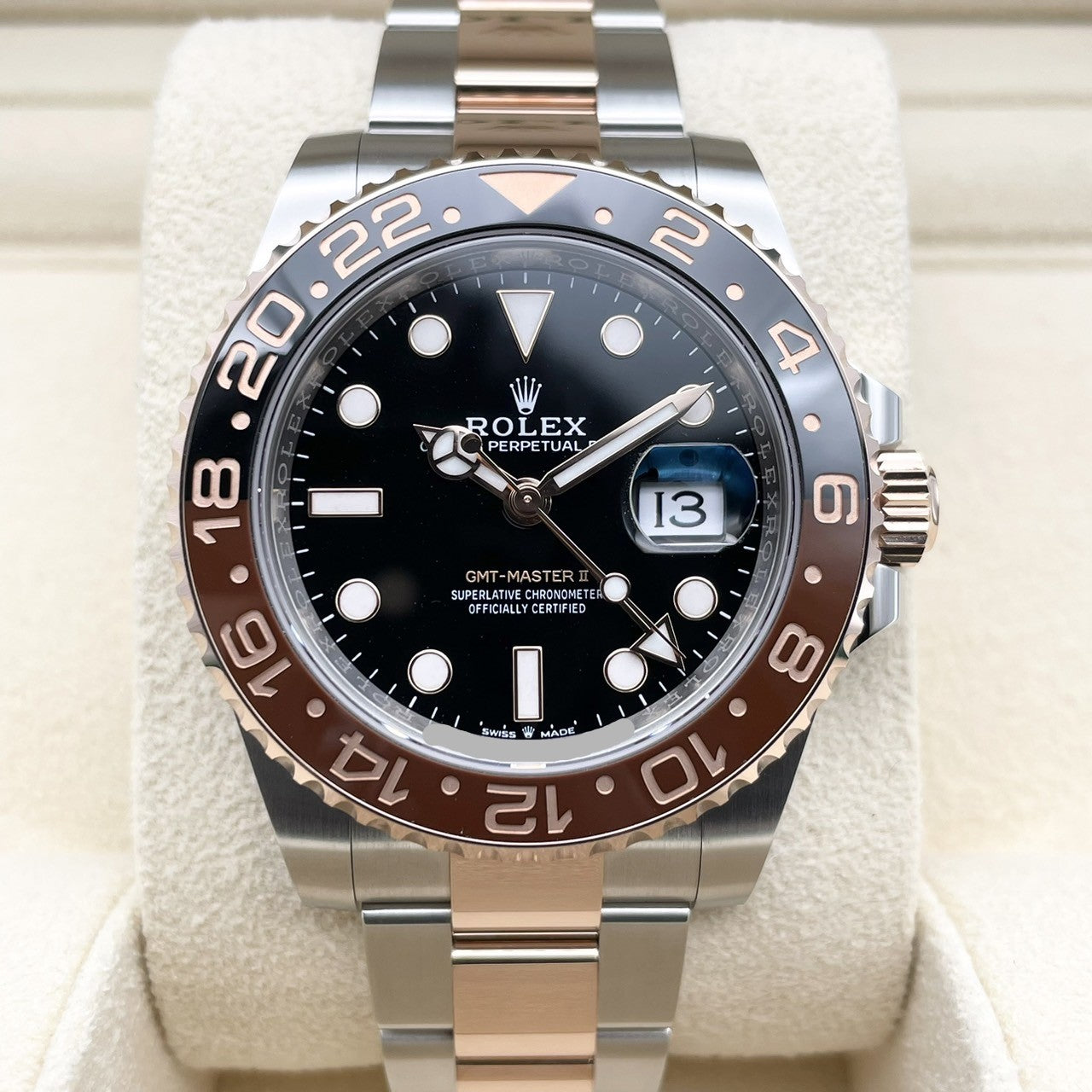 Pre-Owned Rolex GMT Master II 126711CHNR Black 40mm