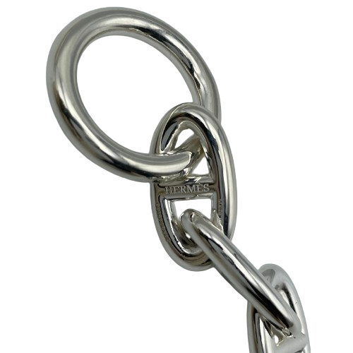 Hermes Chaine d 'Ankle 팔찌 GM Silver 925